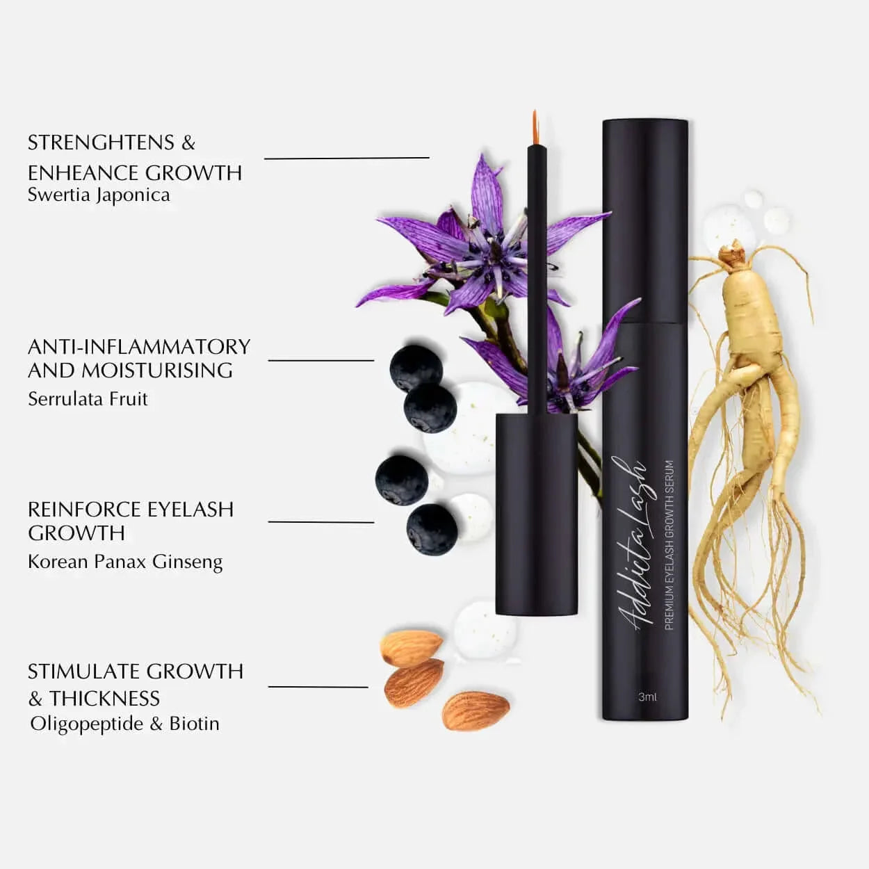 Eyelash Growth Serum - -