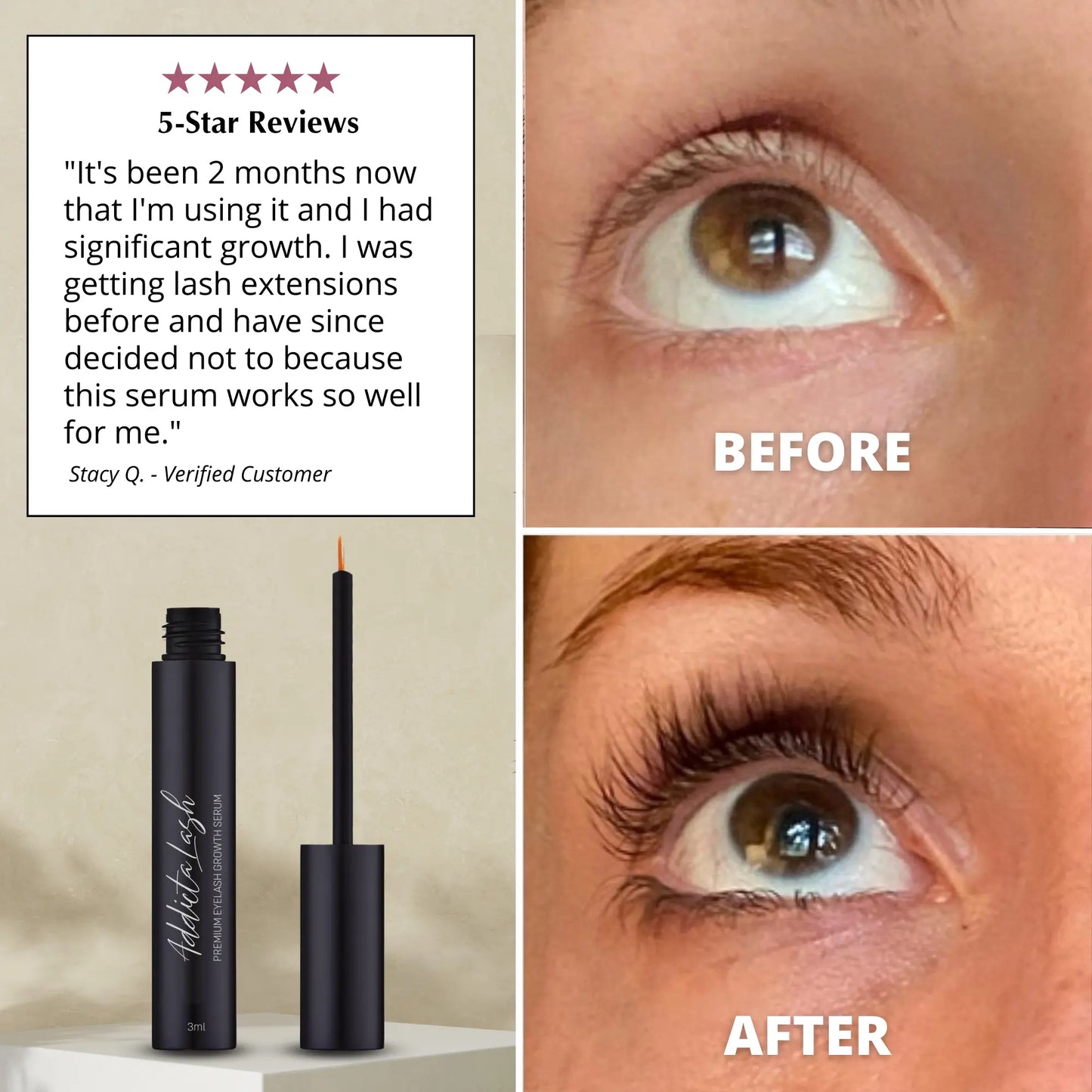 Eyelash Growth Serum -   - 