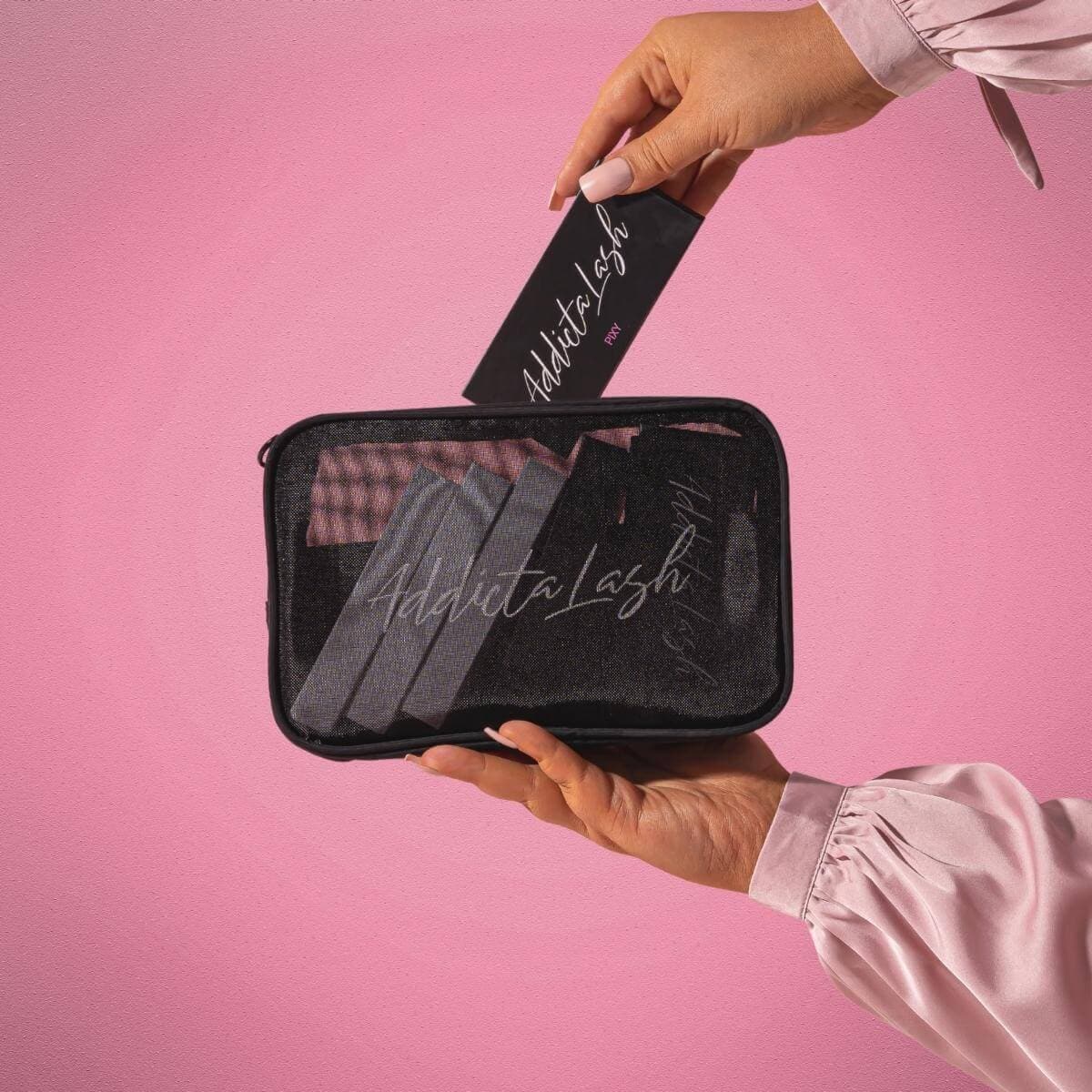 Luxe Lash Pouch -  Makeup Bag - 